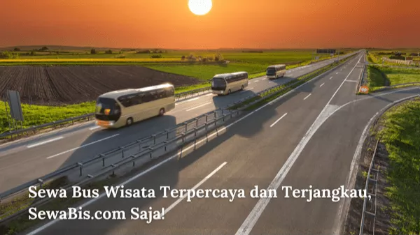 Sewa Bus Wisata Terpercaya dan Terjangkau, SewaBis.com Saja!